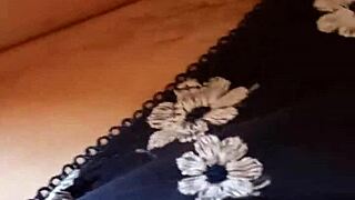 Look At Gretala's Hairy Pussy In Thong!