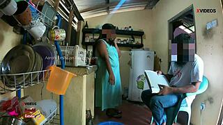 Cheating wife pays bills with sex to collector.