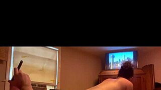 Slim thick hooker sucks & fucks a client at her friend's house - takes a load of cum on her ass.