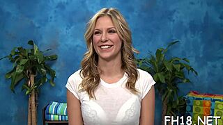 attractive teen 18+ gets pussy and face hole screwed