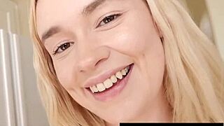 petite blonde gets good stepdad fuck after prom