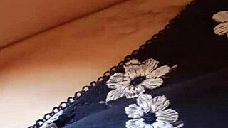 Look At Gretala's Hairy Pussy In Thong!