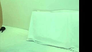 Cute blonde performs on webcam