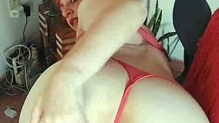 Gauchita with big tits and ass gives jerk off instructions in roleplay domination