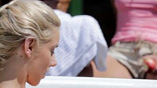 Vivthomas Blonde Nesty And Brunette Shrima Malati Lesbian Cunilingus