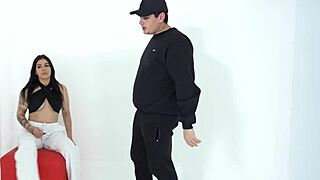 Colombian model says, Did you cum inside? Accidental creampie happened.