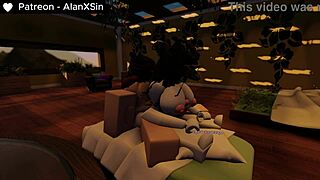 My persistent subscriber gets fucked in the Roblox condo