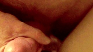her pov pumping cum her busty natural tits keep me hard