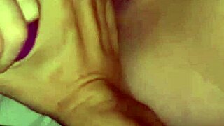 close up of first time inserting giant vibrator dildo and anal toy at the same time she throws up just from the massive toy in her vagina three hours later i let her cum