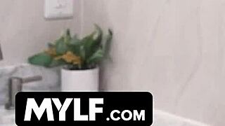 My hot boss on business trip awakened my lesbian side