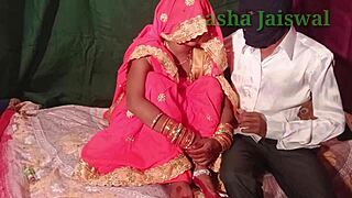 Bhabhi gets intense anal and pussy pounding on Karwa Chauth night