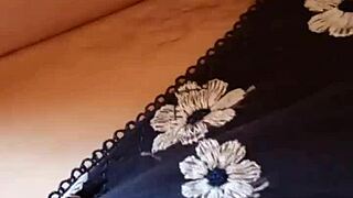 Look At Gretala's Hairy Pussy In Thong!