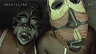 Kenyan Church Pastor Seduces Curvy Member with Big Ass for First-Time Fuck