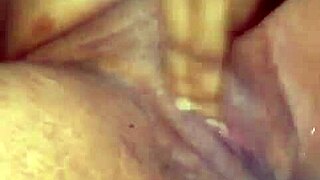 her pussy is so wet, spreading legs to show big clit and narrow ass.