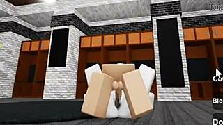 Slutty Bunny Girl Sneaks Into Locker Room?