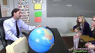 Amateur teen slammed hard