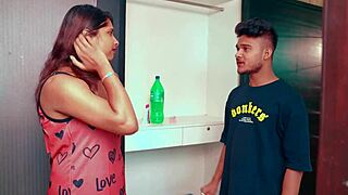 Desi Milky Bhabhi Seduces Plumber for Rough Bed Action