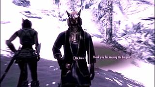 Aku sangat ingin Ysolda di Erotic Scriptures Scene 1!