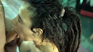 hairy pussy squirts in delicious femdom pov clip