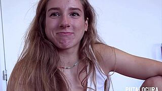 I fucked the cute elisa sol very dirty after a chat and she swallowed cum