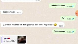 Conversa Com Esposa Sobre Foda Com Amigo!