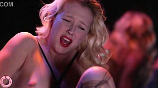 Samantha Rone In Stockings Plays With Her Wet Pussy