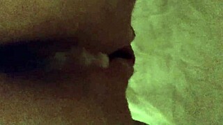 Watch the husband cum in his wife's tight asshole