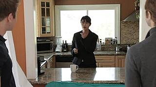 Dana Vespoli Back for Intense Double Action with Two Men