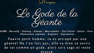 Le Gode De La G�ante - French Audio Joi Macrophilia