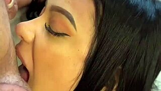 Backstage Passion With Busty Latina Model