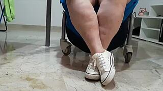 Tired Coolmarina Massages With Hard Eggs On Floor? Or Something More Fetish?