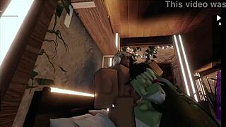 Hot girl fucked through ripped jeans by big cock