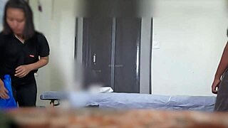 Massage girl hesitates happy ending but gets convinced