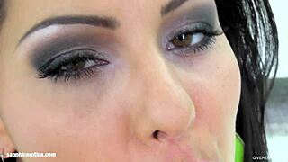 sapphix presents klaudia fingering solo in steamy scene