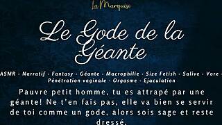 Le Gode De La G�ante - French Audio Joi Macrophilia