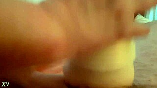 Girl Knows Exactly How To Test Toys With Handjob And Cumshot!