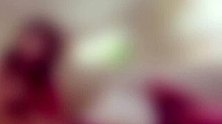 she vomits on my cock during a rough blowjob and handjob session with her big tits