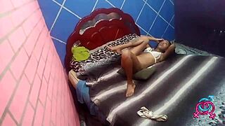 Family members engage in private activities together