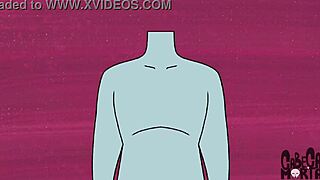 Goth cartoon clowns engage in sex with lots of fun