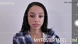 Bianca Burke and Alexis Tae get naughty with foster guy in threesome scene