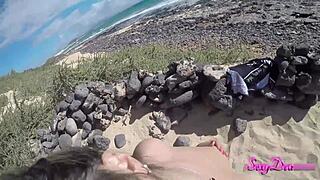 Sexydea’s Beach POV Doggystyle Session