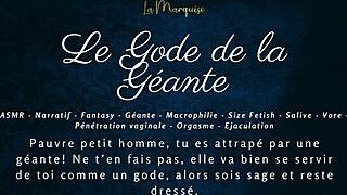 Le Gode De La G�ante - French Audio Joi Macrophilia