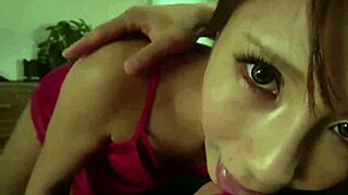 i give naughty anna anjo blowjob in pov for japanese creampie