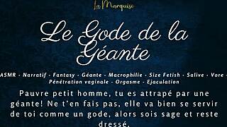 Le Gode De La G�ante - French Audio Joi Macrophilia