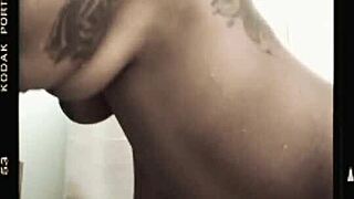 Ebony mature milf with huge tits in compilation