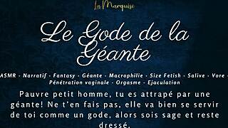Le Gode De La G�ante - French Audio Joi Macrophilia