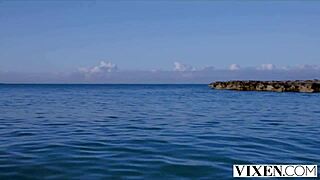 Vicki and Teanna share paradise