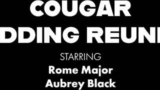 hot brunette aubrey black sux rome major's cock and gets a creampie