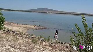 Natali quinn seeks public fucks in swamp.