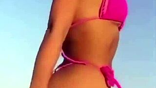 beau cul de modèle salope